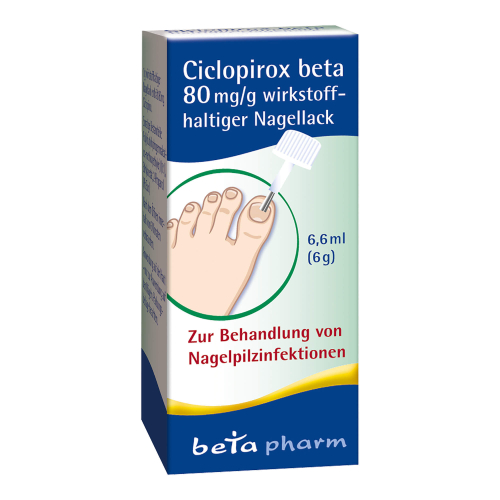 Ciclopirox beta Nagellack 80 mg/g – Effektive Behandlung bei Nagelpilz
