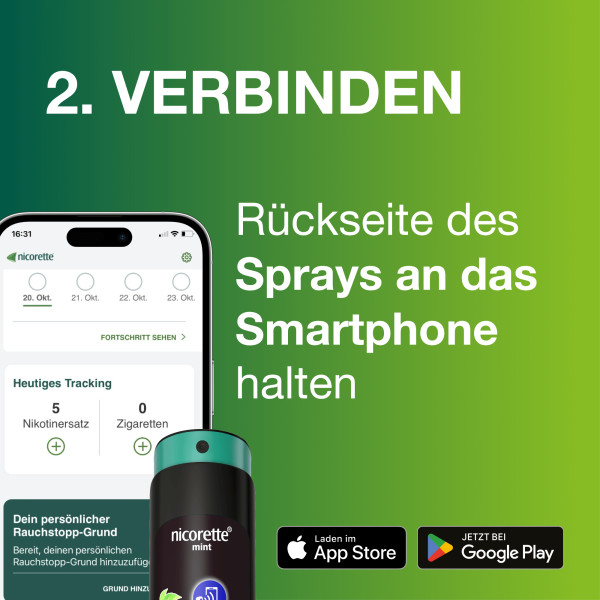 nicorette® mint Spray mit Nikotin
