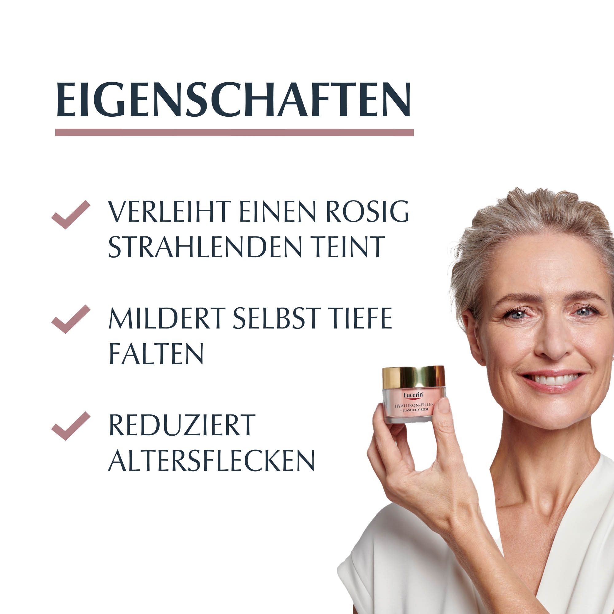 EUCERIN Anti-Age Hyaluron-Filler+Elast.Rose LSF 30