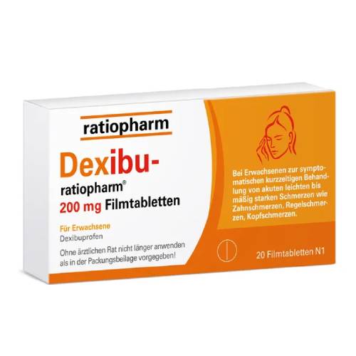 DEXIBU-ratiopharm 200 mg Filmtabletten