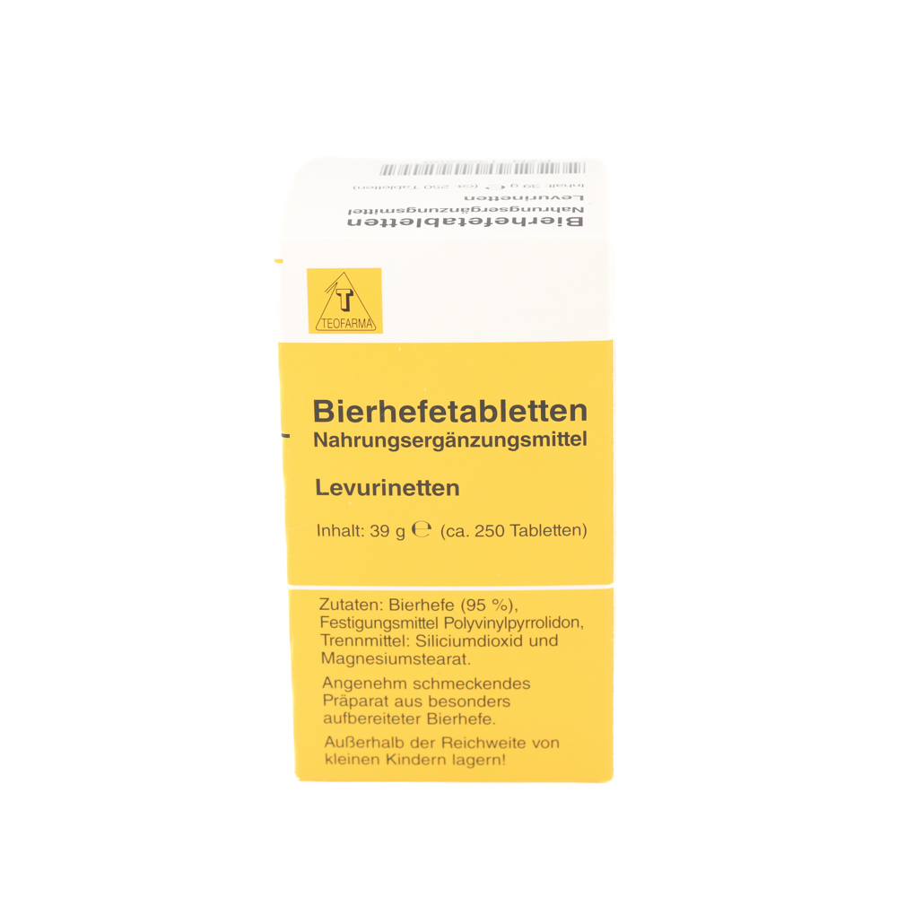 BIERHEFE TABLETTEN Levurinetten