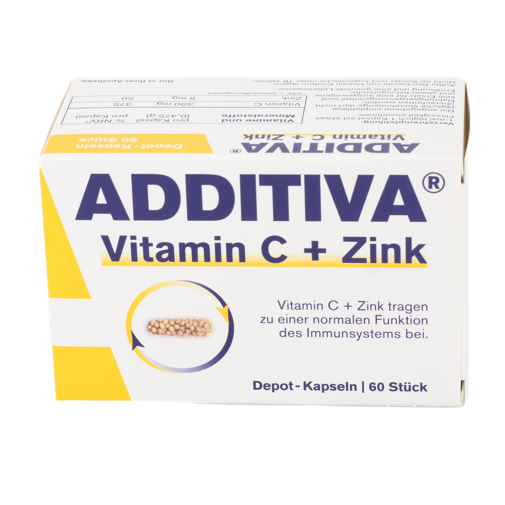 ADDITIVA Vitamin C Depot 300 mg Kapseln