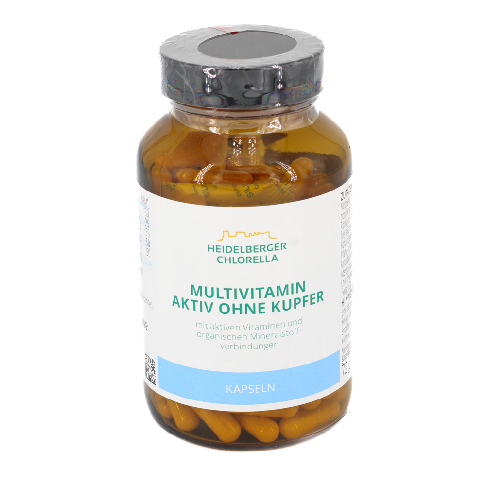MULTIVITAMIN AKTIV ohne Kupfer Kapseln