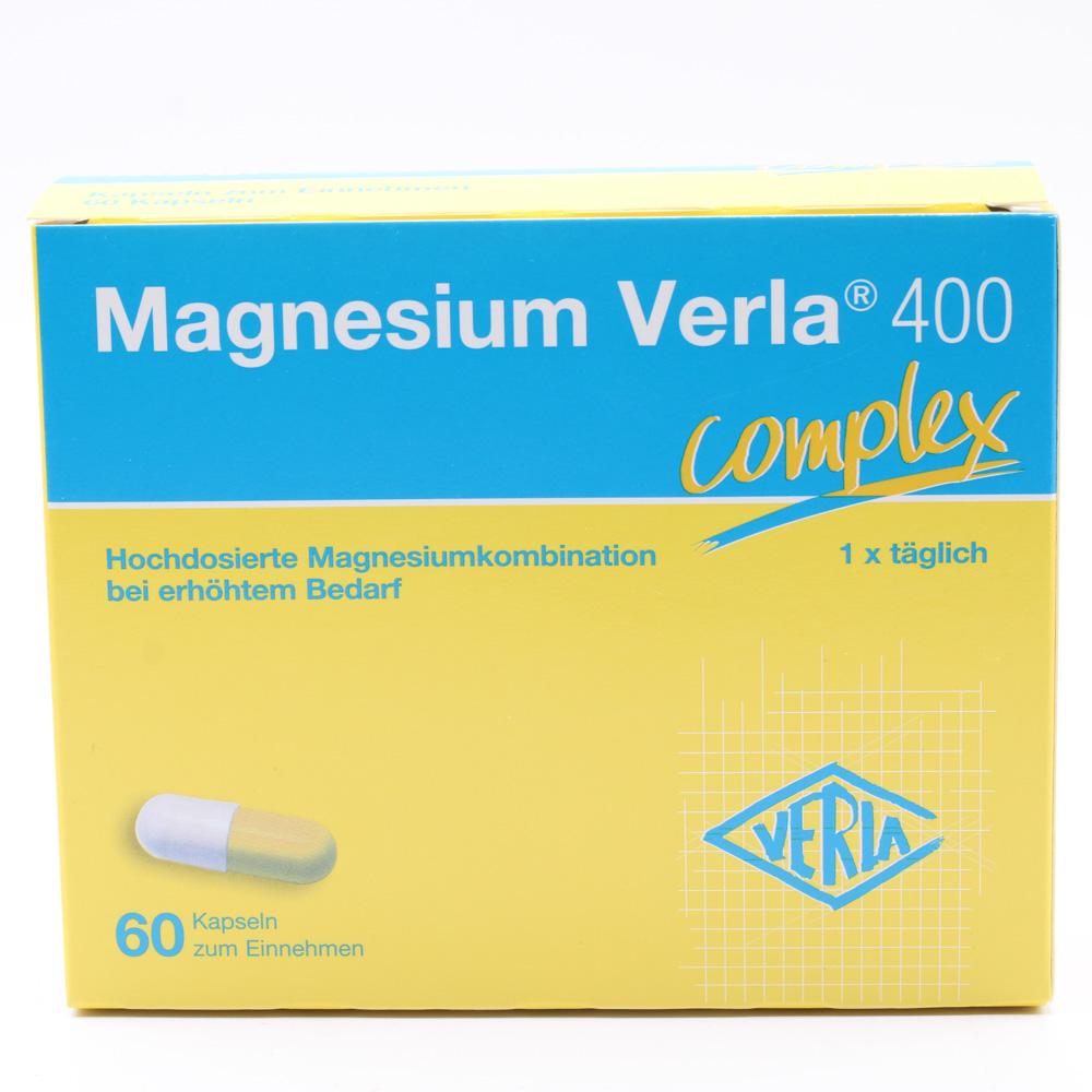 MAGNESIUM VERLA 400 Kapseln