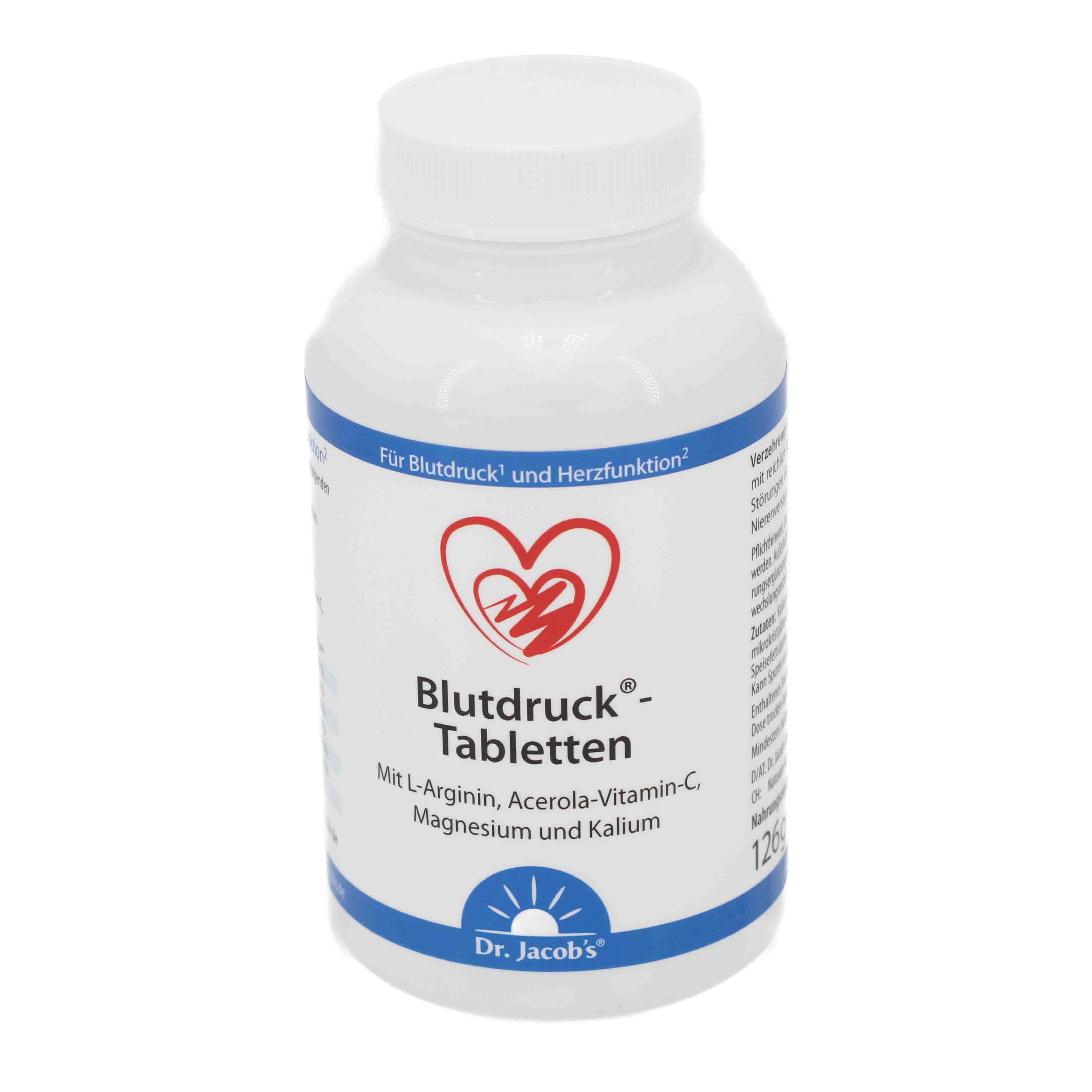 BLUTDRUCK TABLETTEN Dr.Jacob's