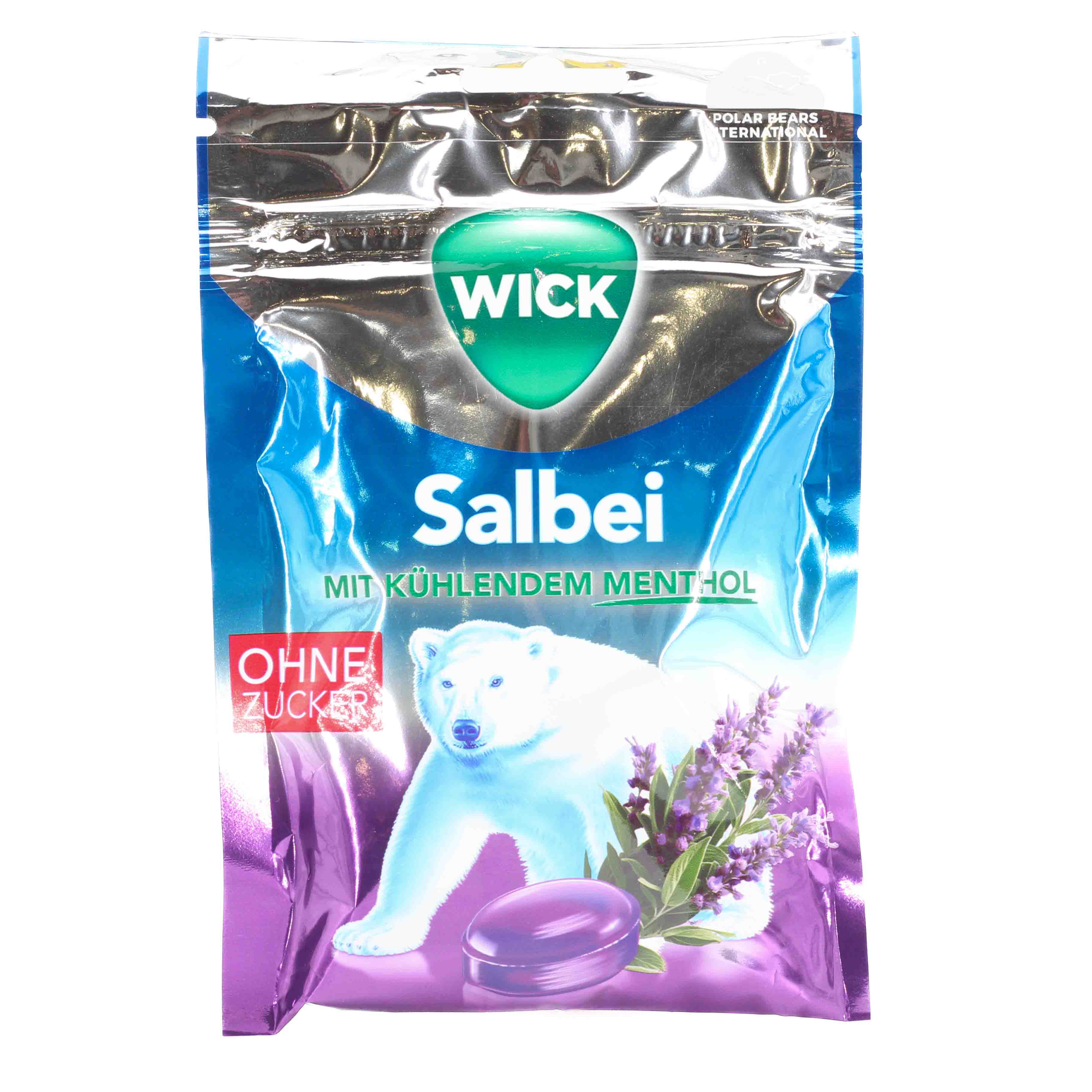 WICK Salbei Bonbons o.Zucker
