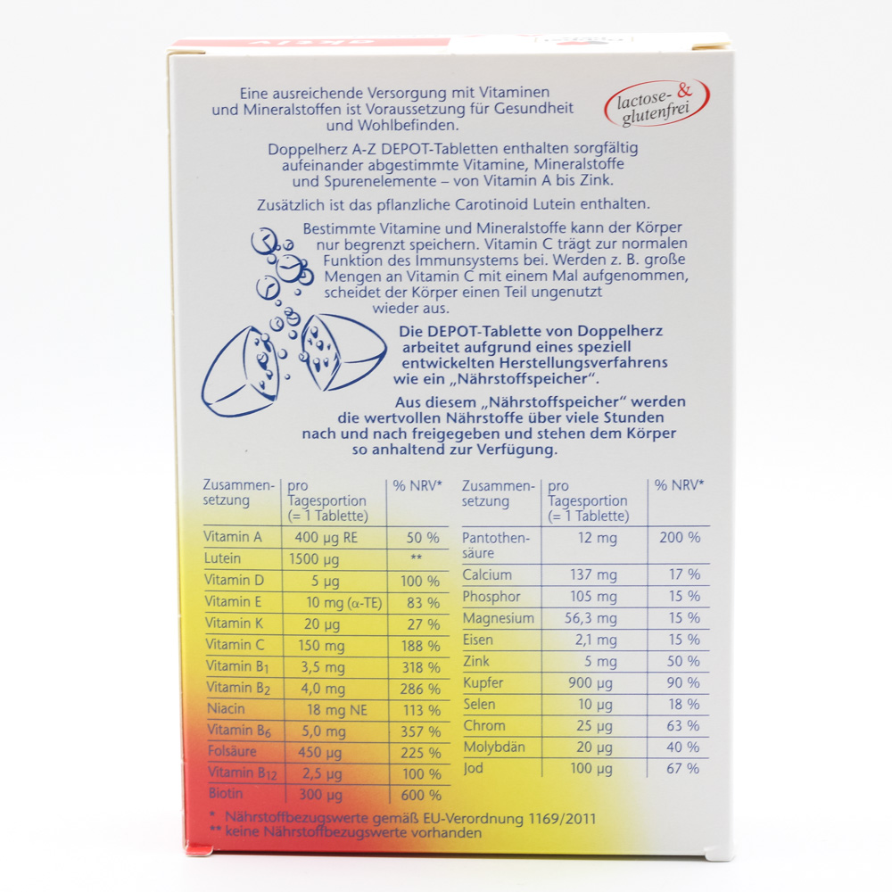 DOPPELHERZ A-Z Depot Tabletten