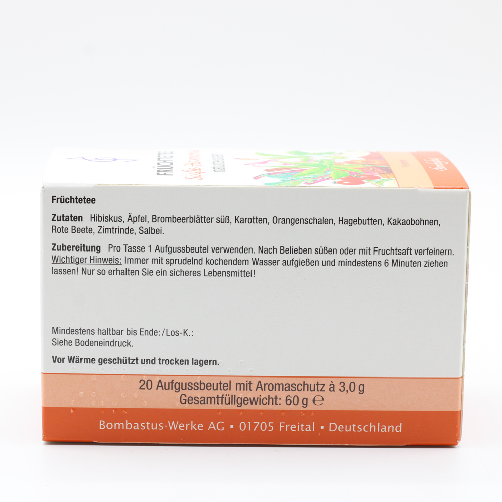 FRÜCHTETEE süße Harmonie Filterbeutel