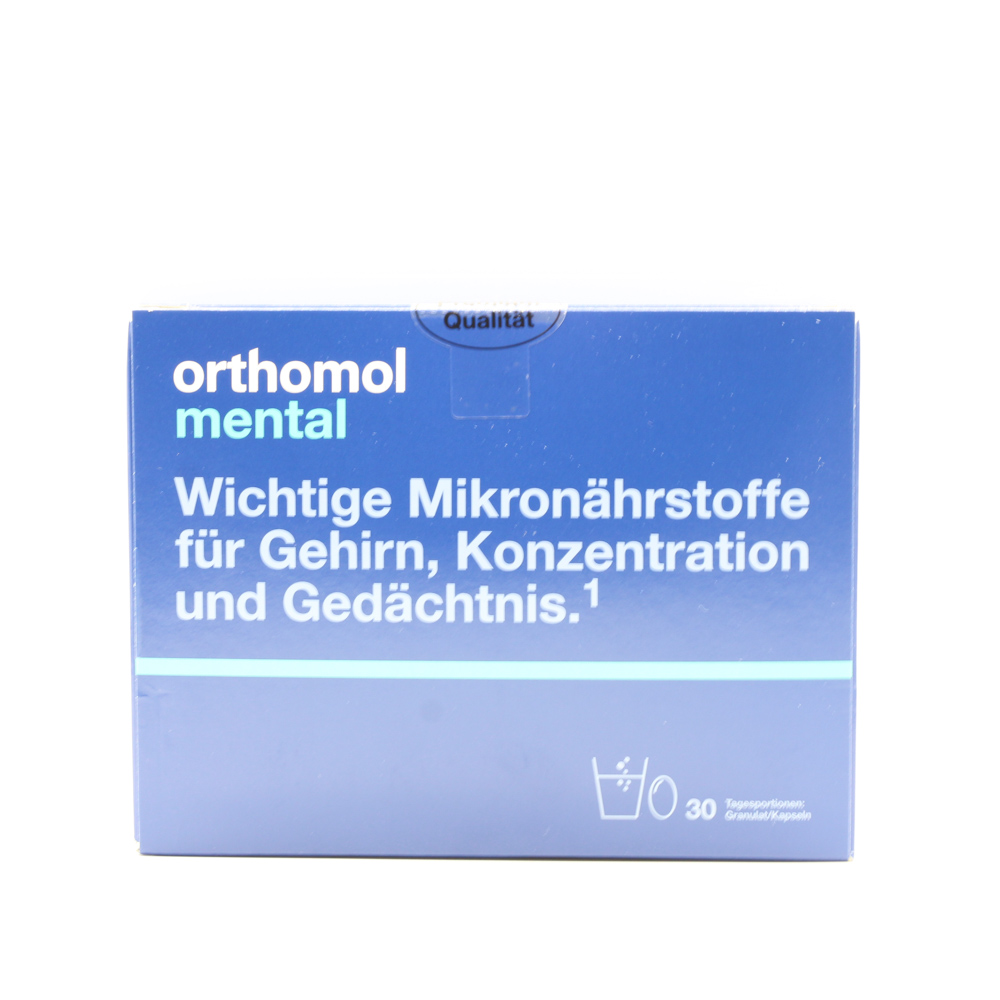 ORTHOMOL mental Granulat/Kapseln 30 Tage Kombip.