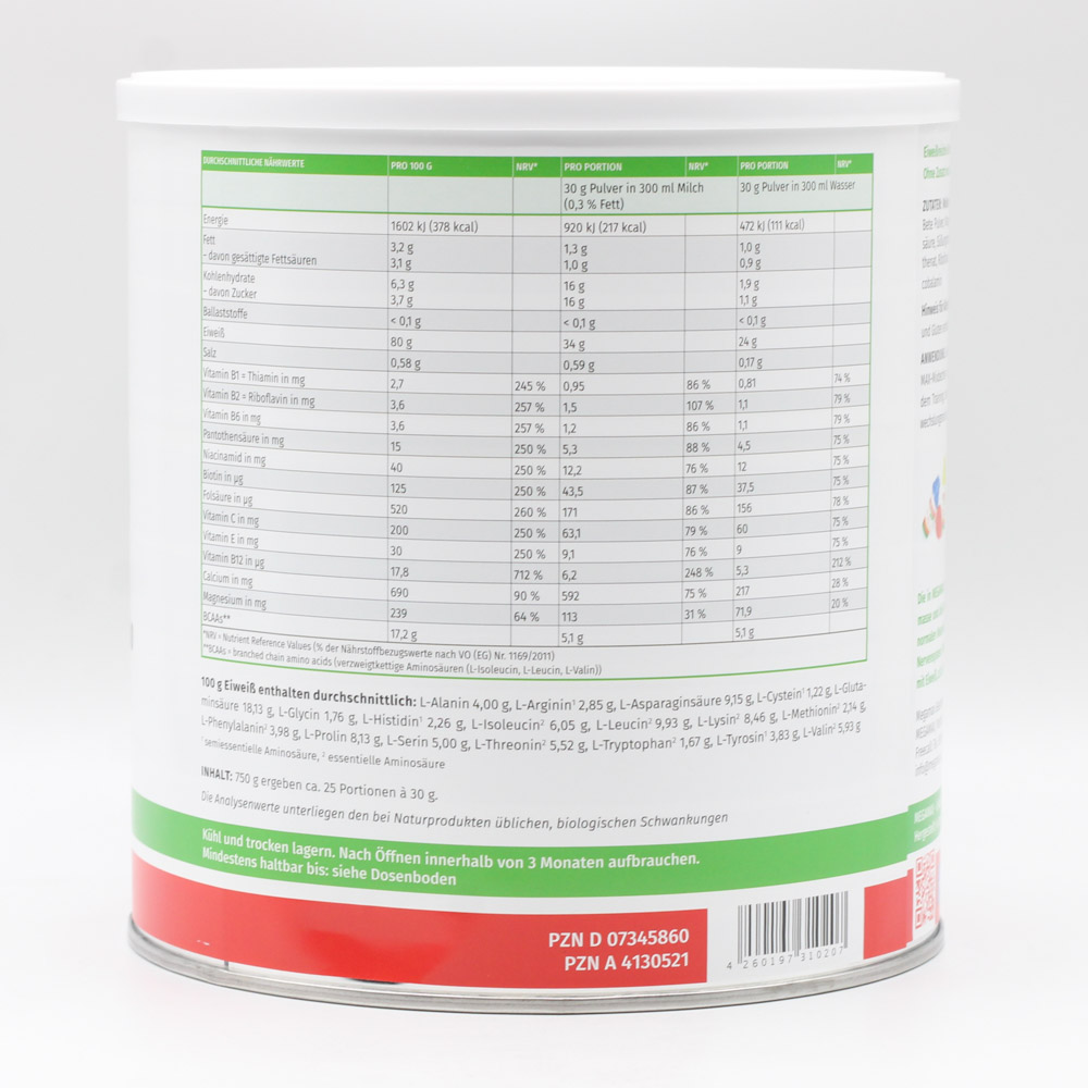 EIWEISS 100 Erdbeer Megamax Pulver