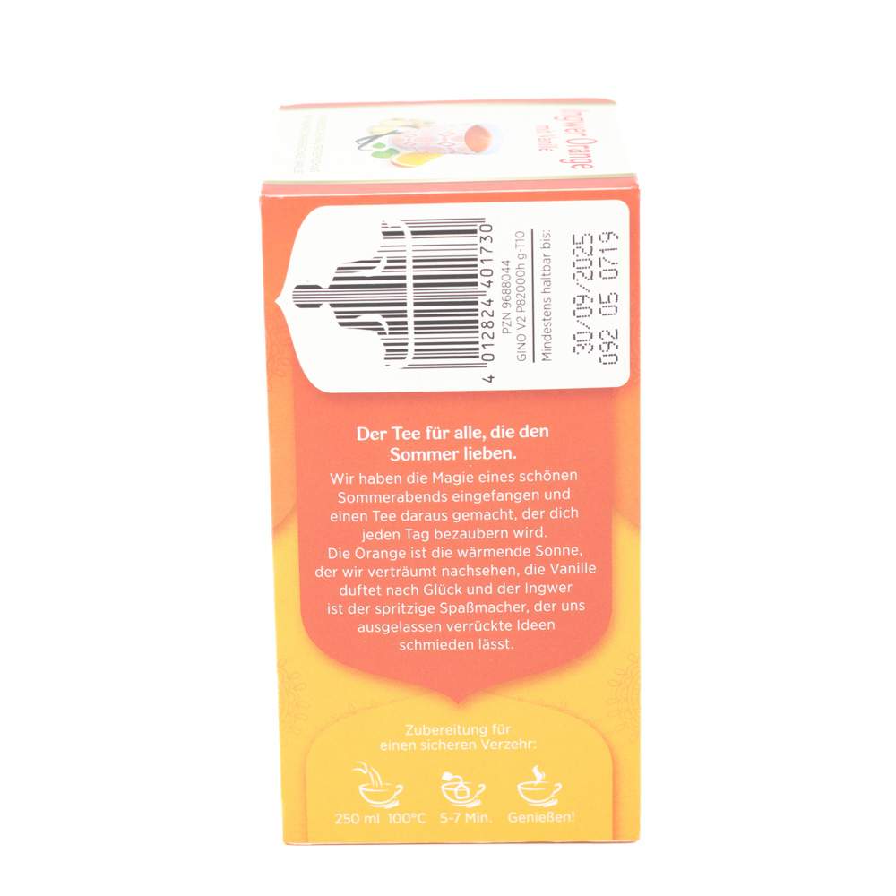 YOGI TEA Ingwer Orange mit Vanille Bio Filterbeut.