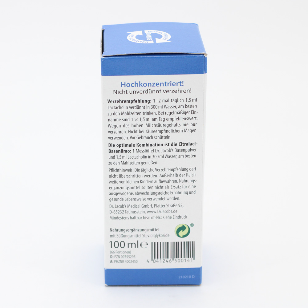 LACTACHOLIN Dr.Jacob's Tropfen