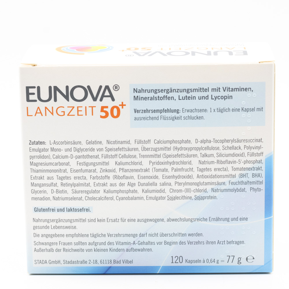 EUNOVA Langzeit 50+ Kapseln