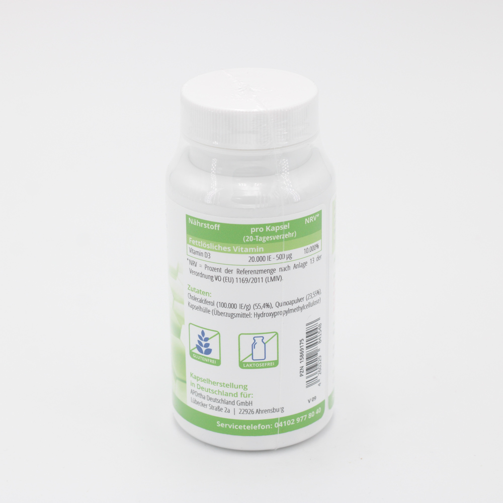 VITAMIN D3 DEPOT 20.000 I.E. Kapseln