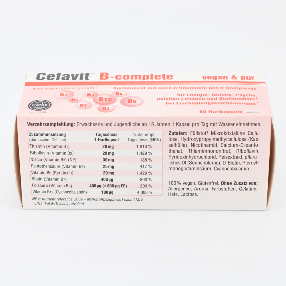 CEFAVIT B-complete Hartkapseln