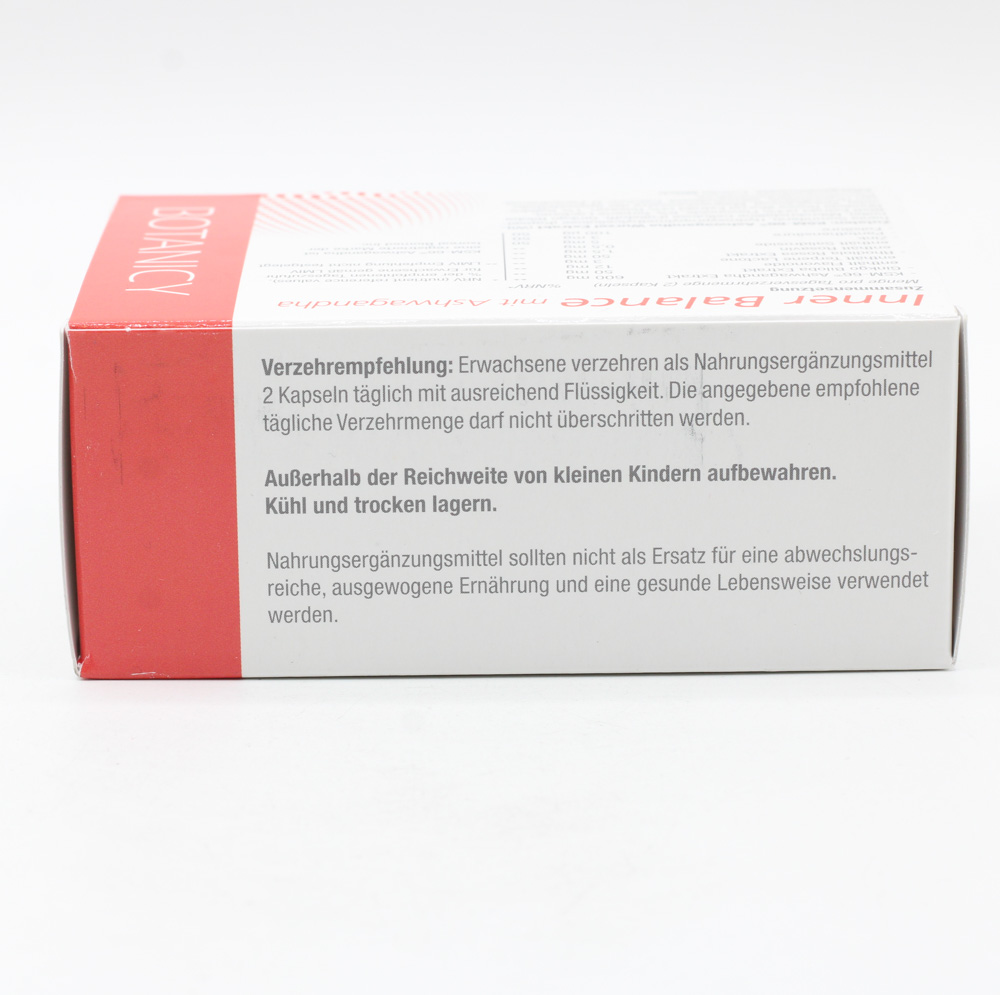 INNER BALANCE mit Ashwagandha KSM-66 Kapseln