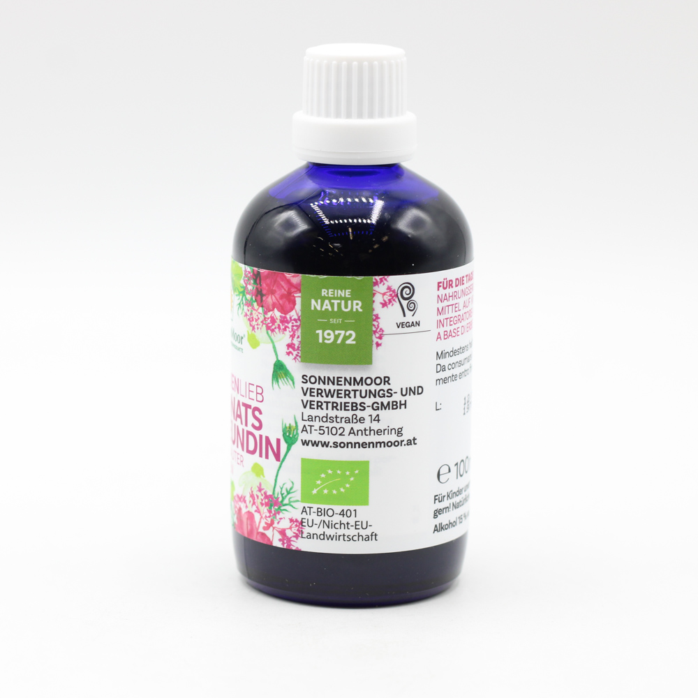 MONATSFREUNDIN Bio-Kräutertropfen