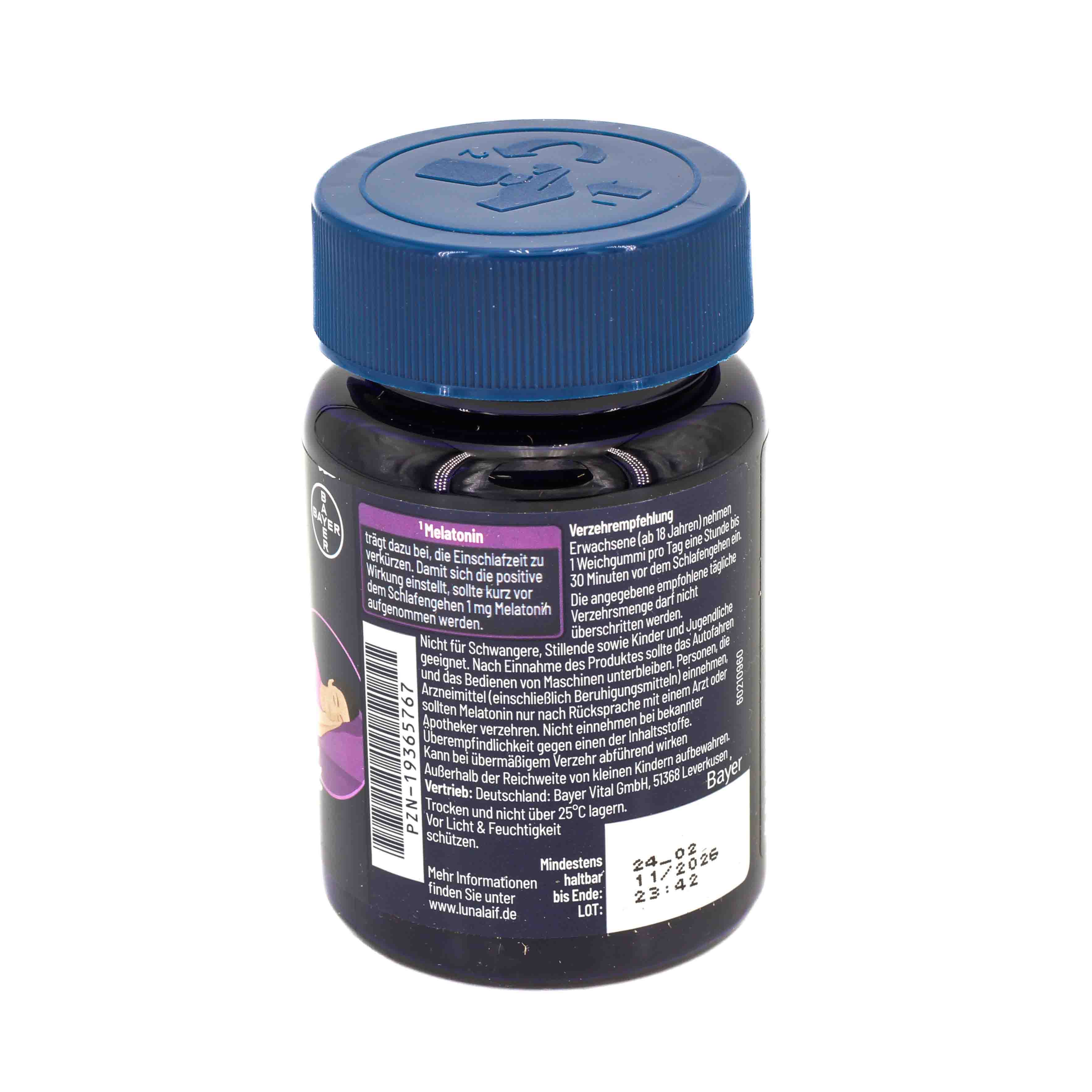 LUNALAIF Guter Schlaf Gummies