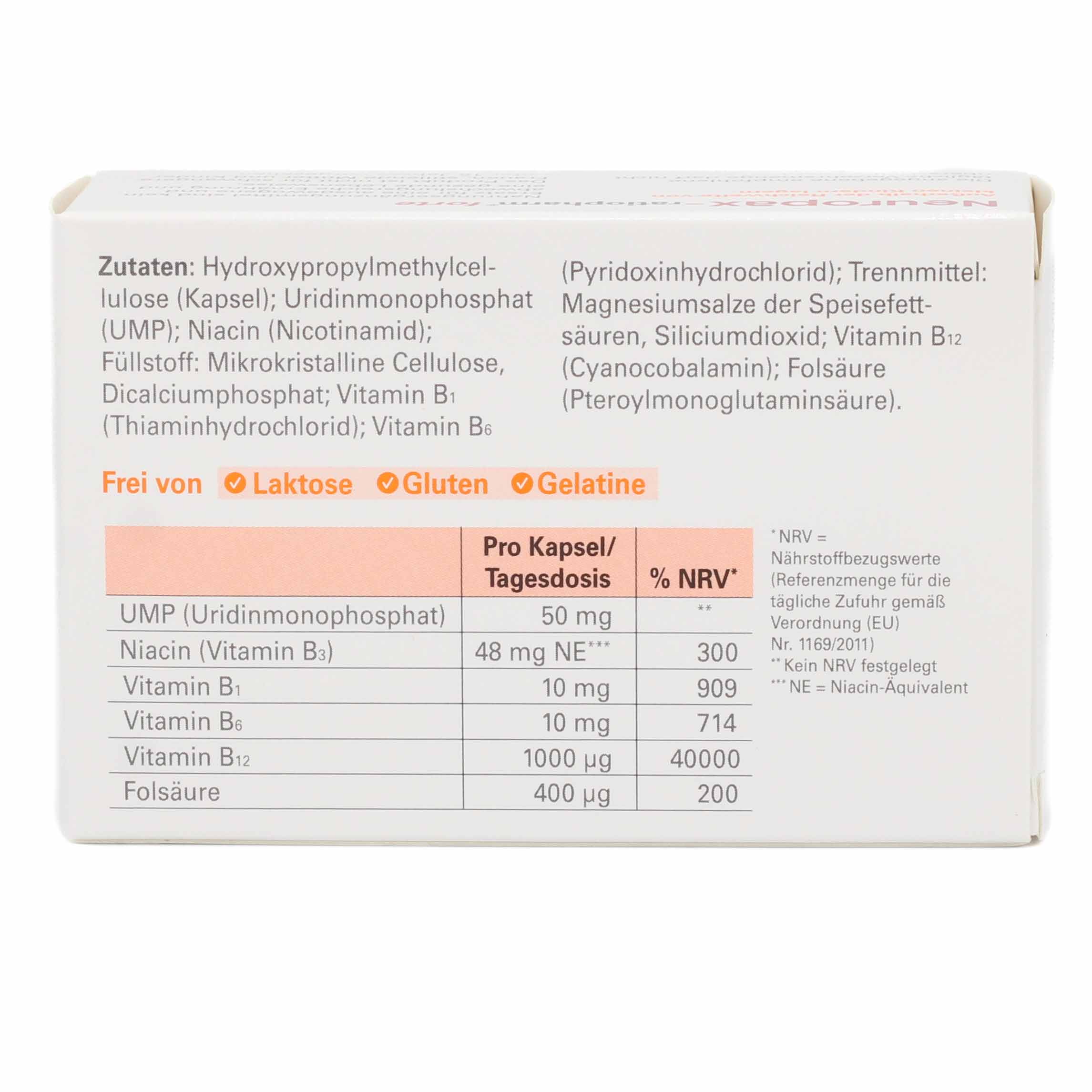 NEUROPAX-ratiopharm forte - Jetzt 20% Rabatt mit Code "ratiopharm20"