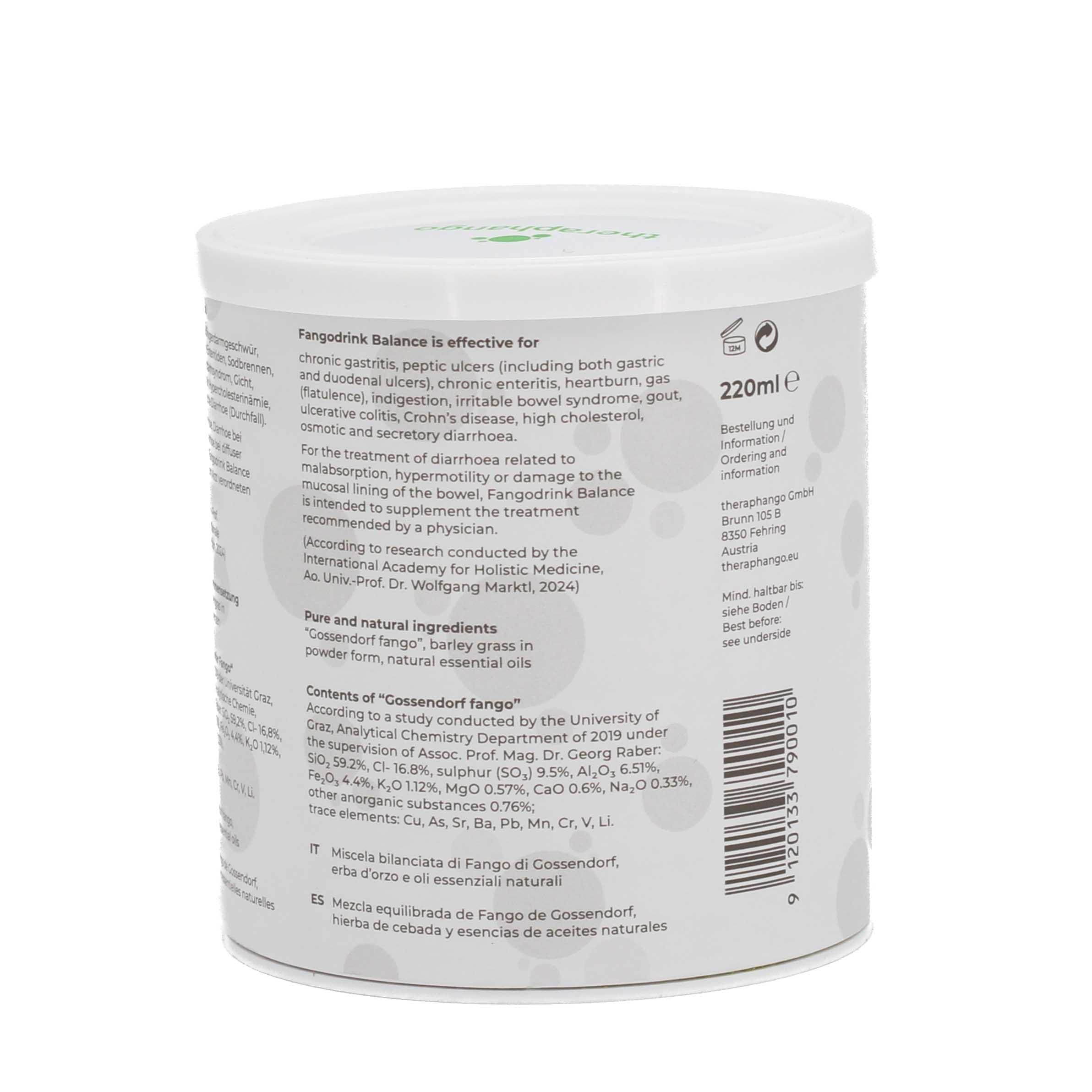 THERAPHANGO Fangodrink Balance Pulver