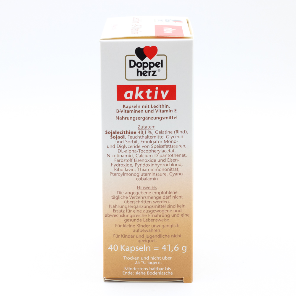 DOPPELHERZ Lecithin+B-Vitamine Kapseln