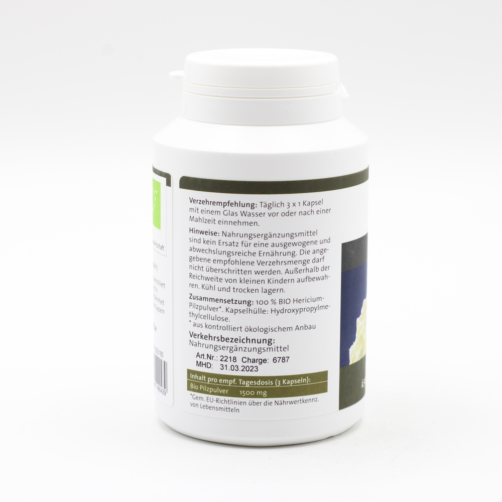 HERICIUM BIO Pulver Kapseln
