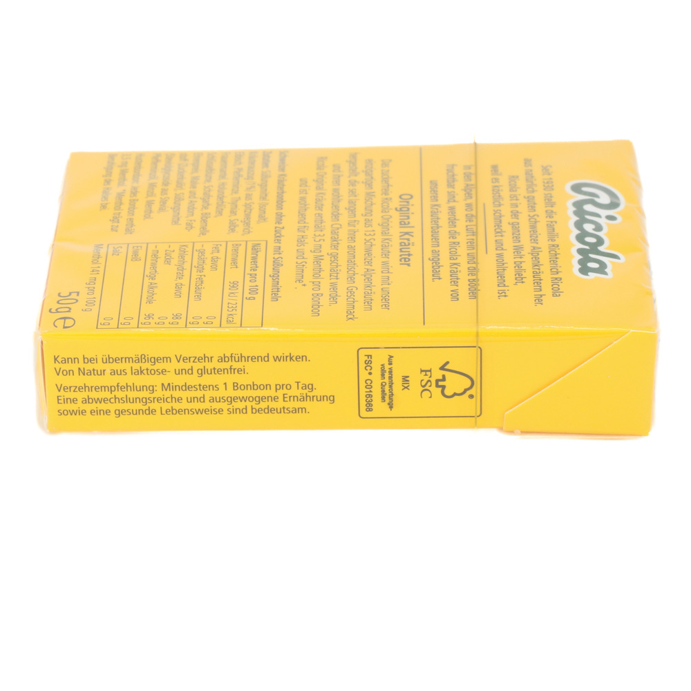 RICOLA o.Z.Box Kräuter Bonbons