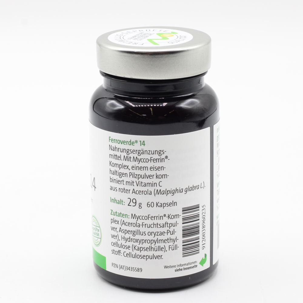 NICAPUR Ferroverde 14 Kapseln