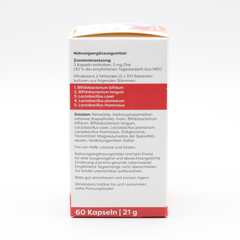 LACTOBACT 60plus magensaftresistente Kapseln
