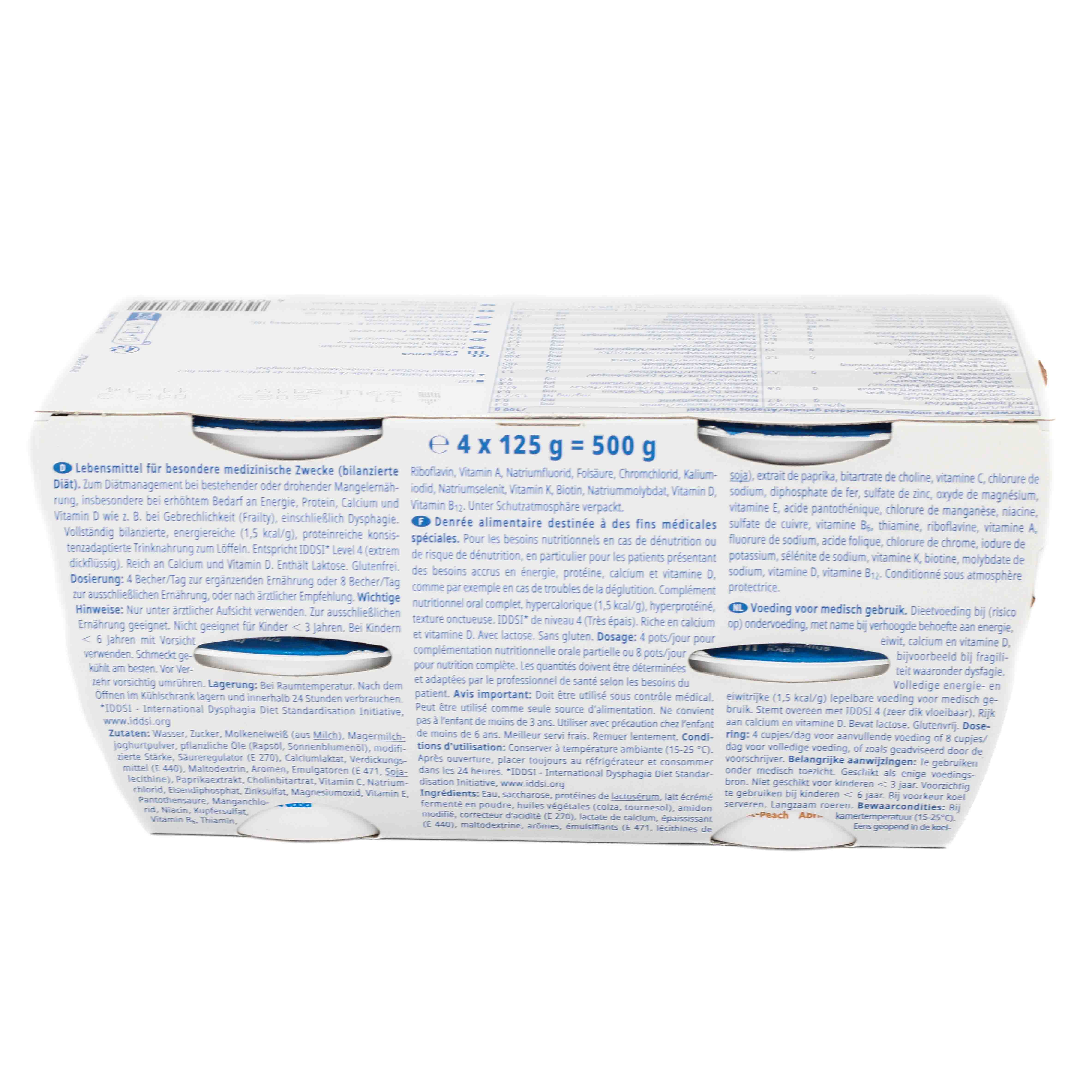 FRESUBIN YOcreme Aprikose Pfirsich