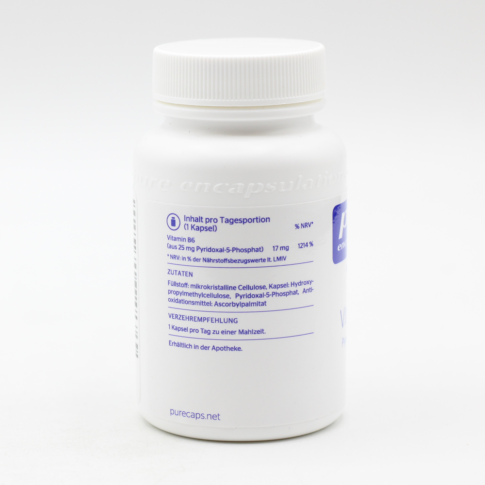 PURE ENCAPSULATIONS Vitamin B6 P-5-P Kapseln