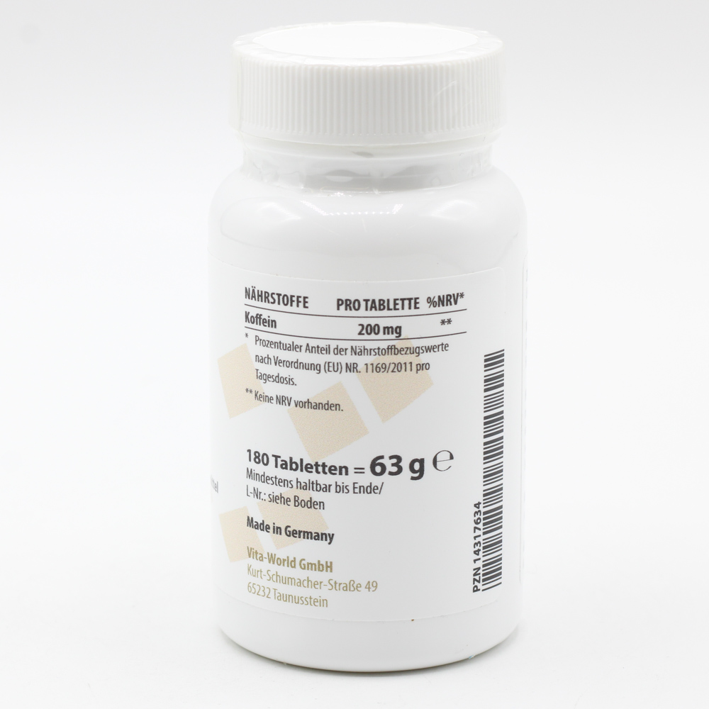 COFFEIN 200 mg Tabletten