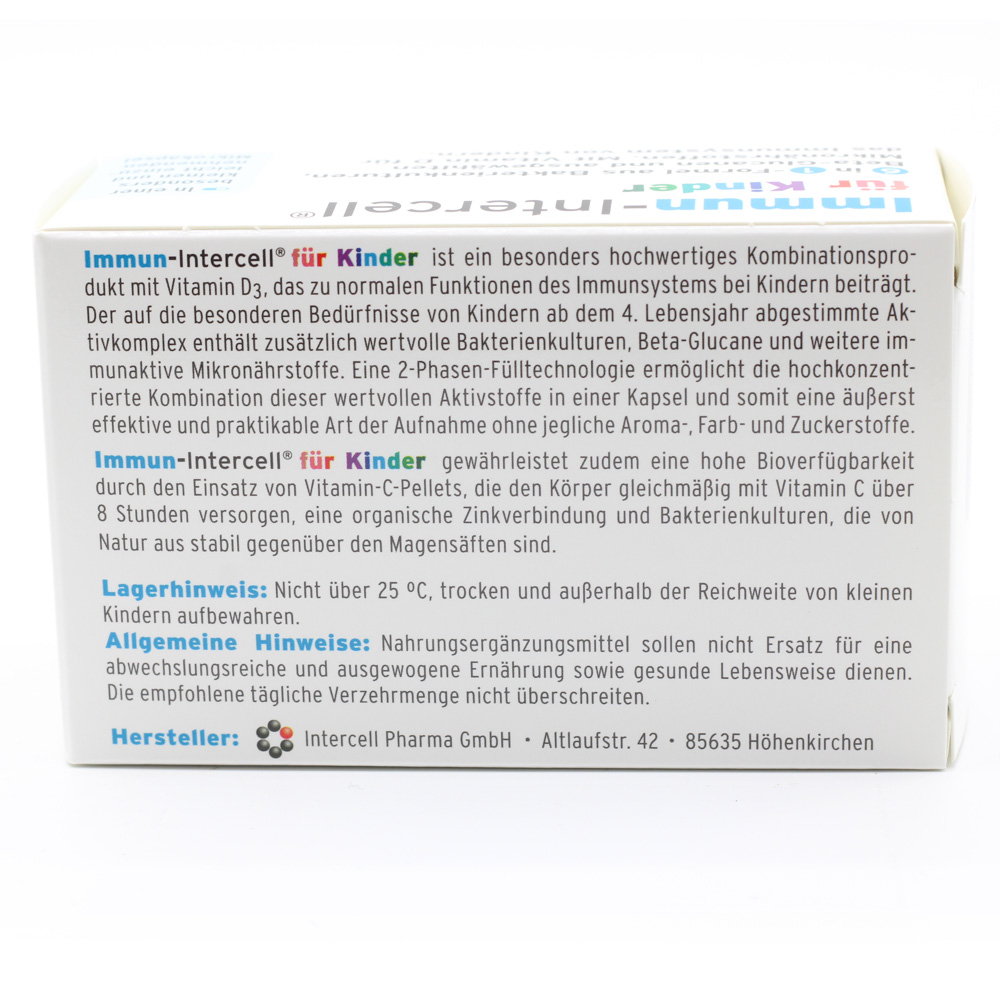 IMMUN-INTERCELL für Kinder Hartk.verä.Wst.-Frs.