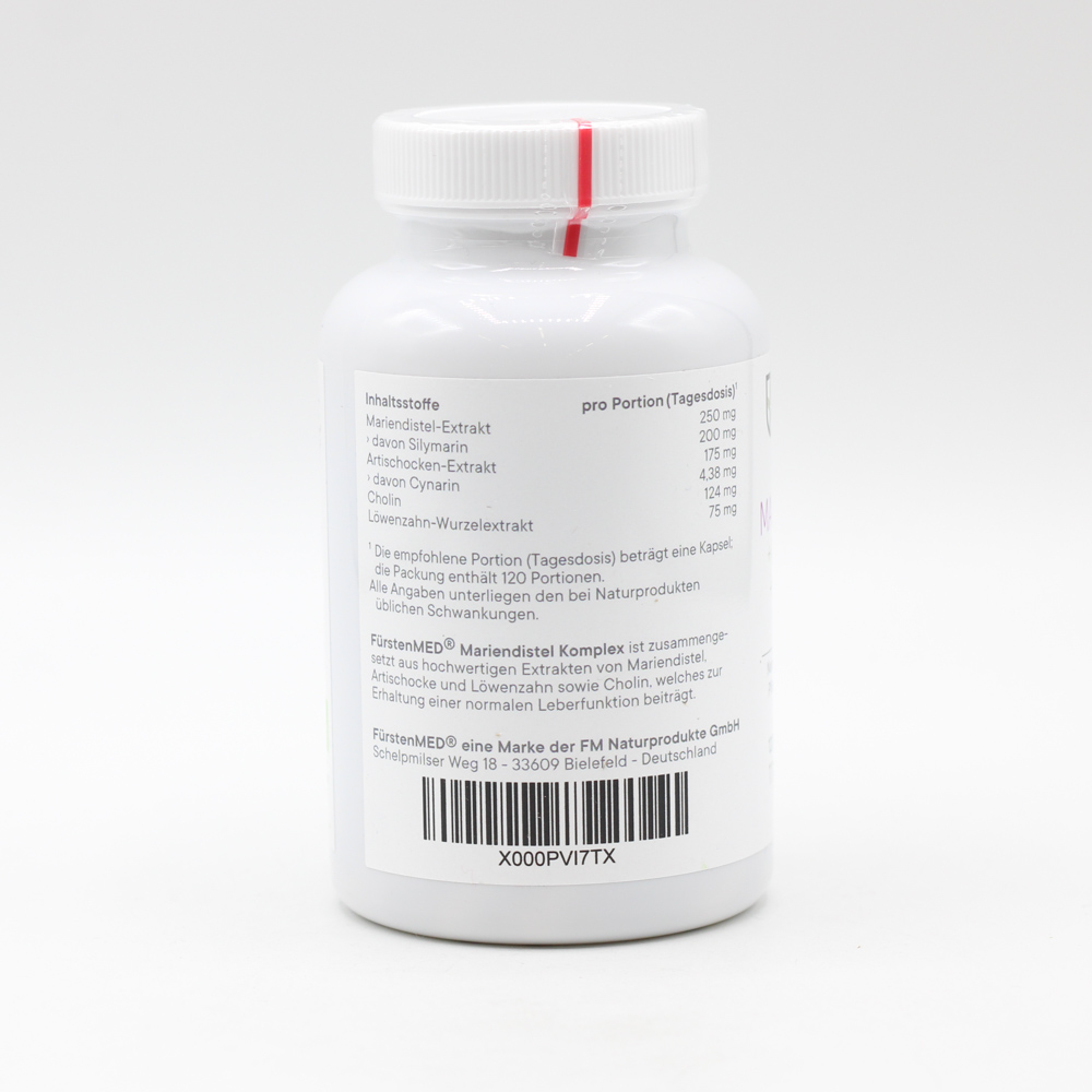 FÜRSTENMED Mariendistel Artischocke Löwenzahn Kps.