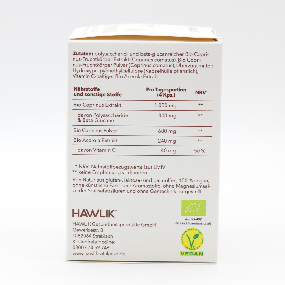 BIO COPRINUS Extrakt+Pulver Kapseln