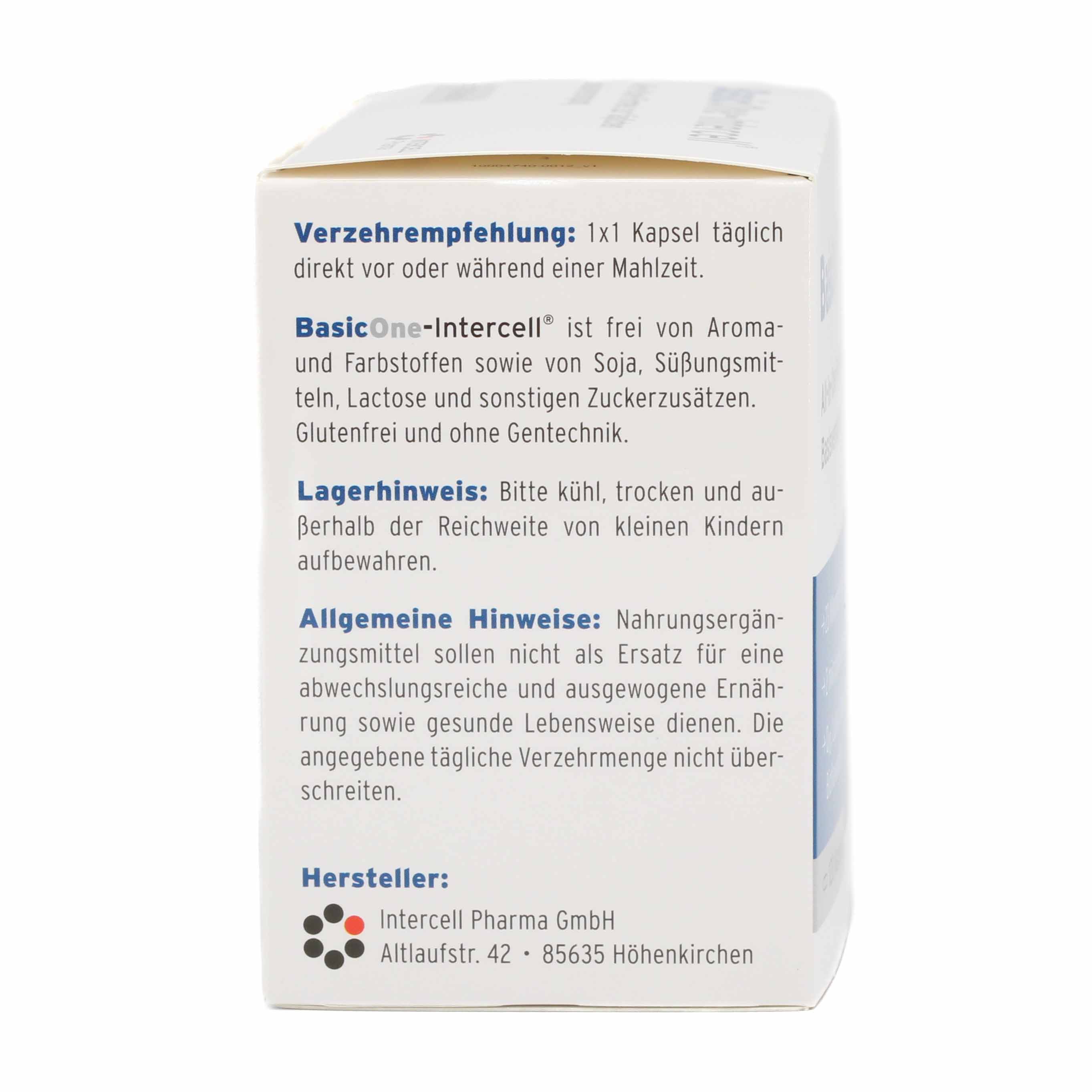 BASIC ONE-Intercell Kapseln