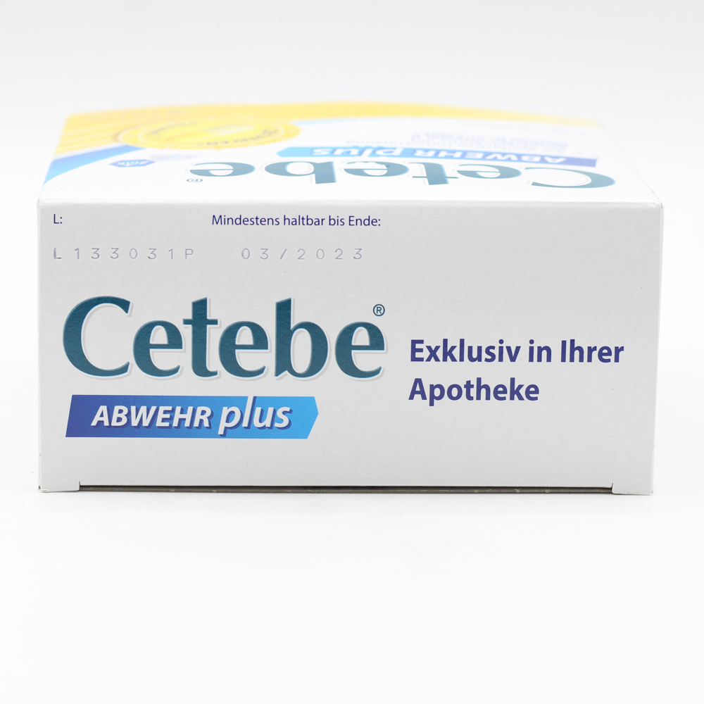 CETEBE ABWEHR plus Vitamin C+Vitamin D3+Zink Kaps.