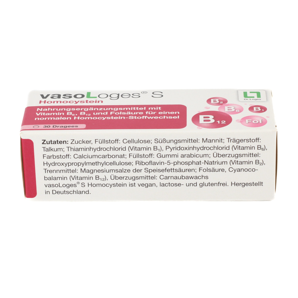 VASOLOGES S Homocystein Dragees