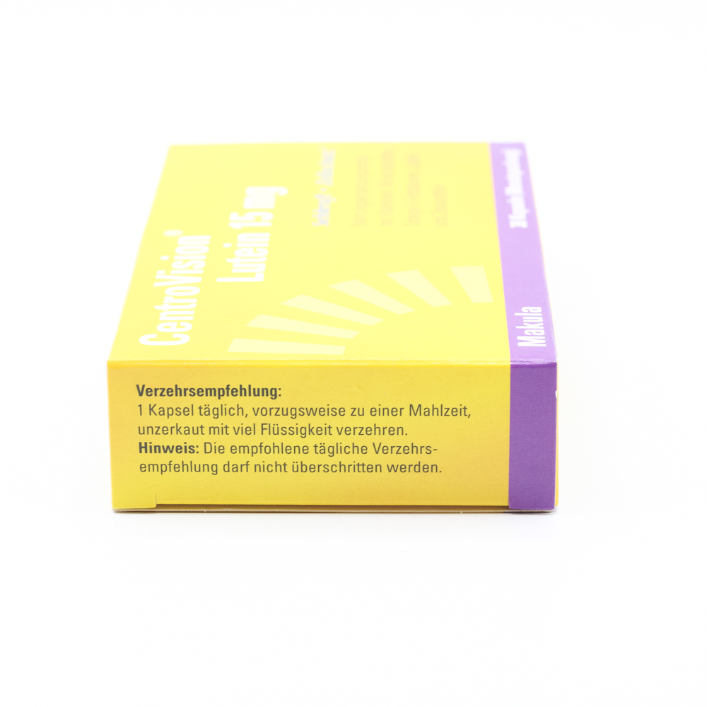 CENTROVISION Lutein 15 mg Kapseln