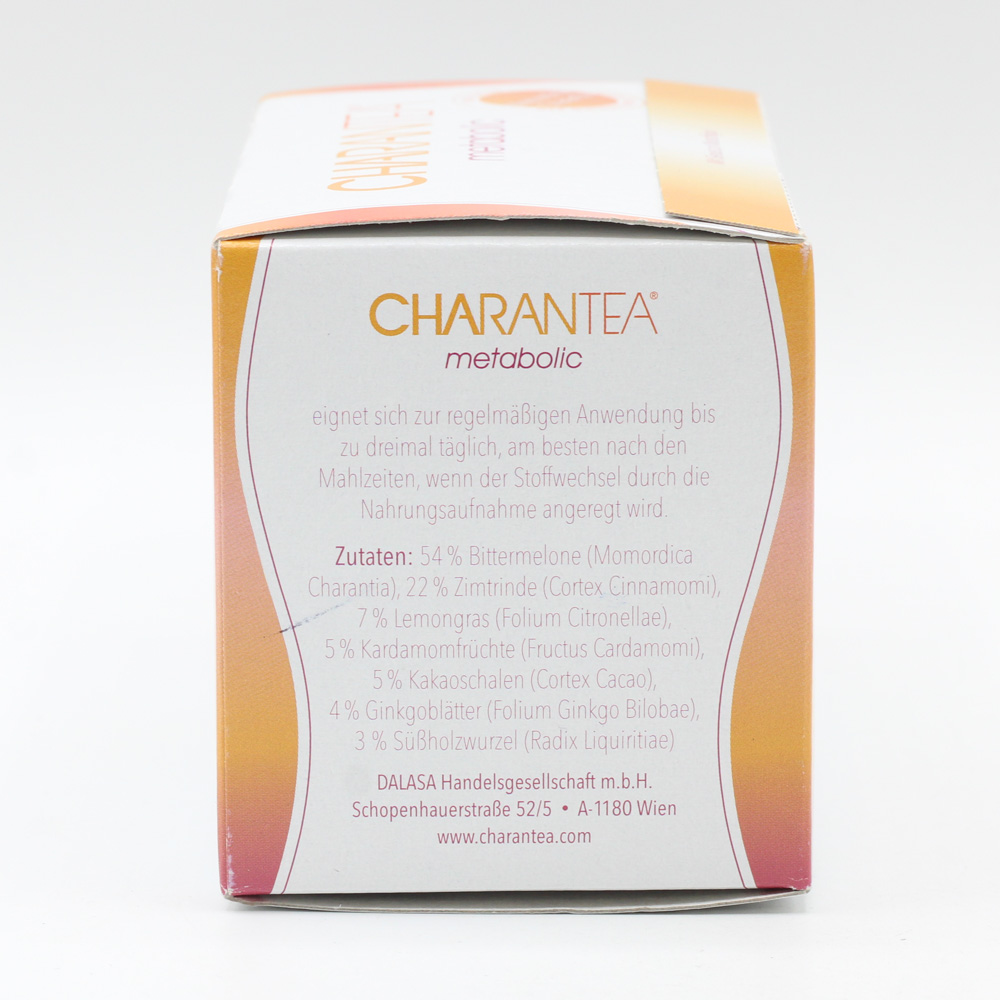 CHARANTEA metabolic Zimt Kräutertee Filterbeutel