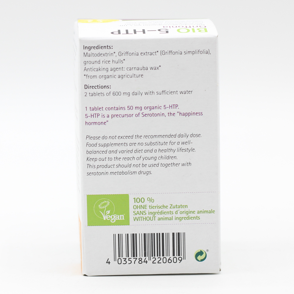 GSE 5-HTP Griffonia Bio Tabletten