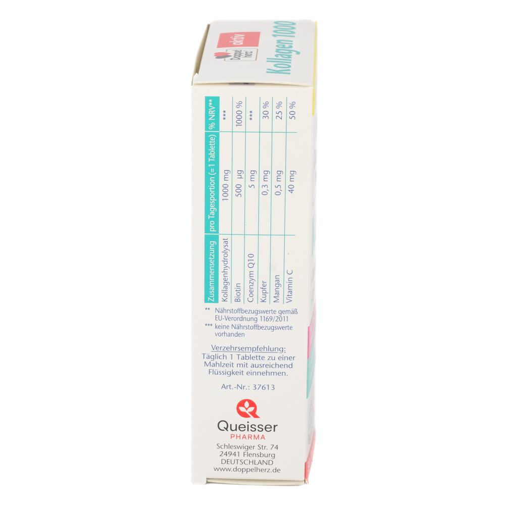 DOPPELHERZ Kollagen 1000 Tabletten