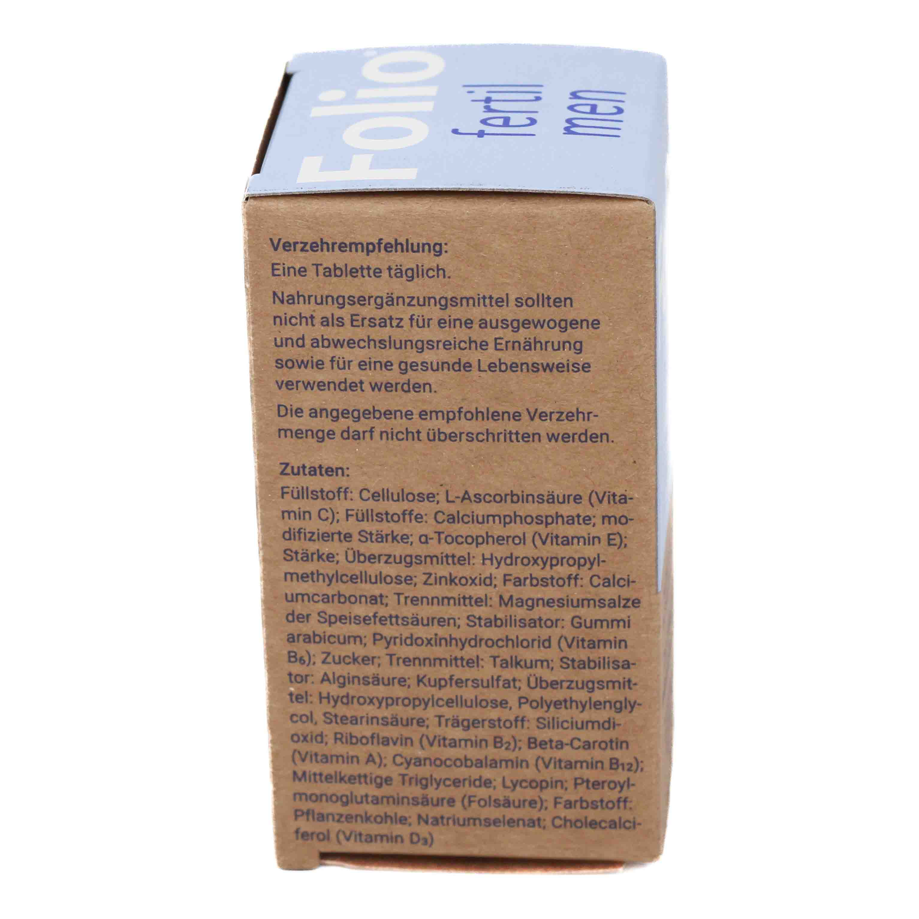 FOLIO fertil men Tabletten