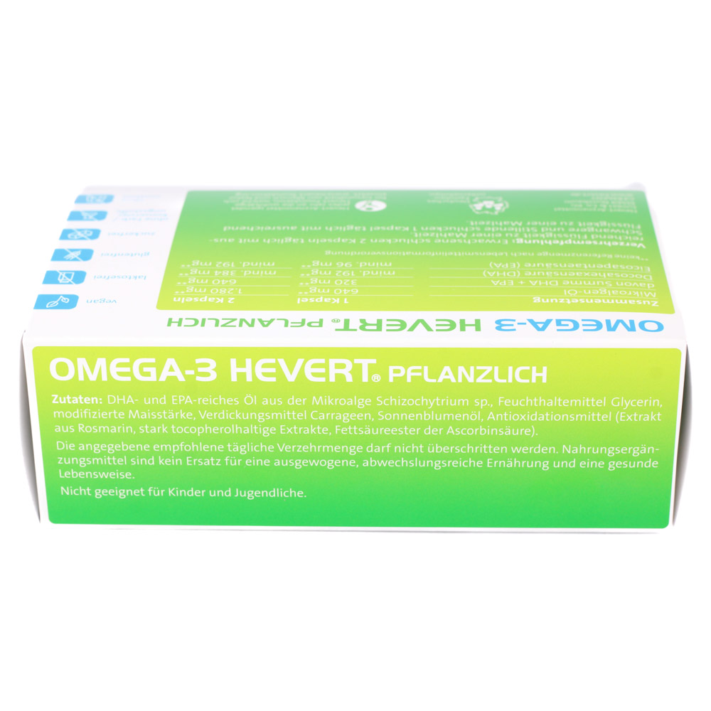 OMEGA-3 HEVERT pflanzlich Weichkapseln