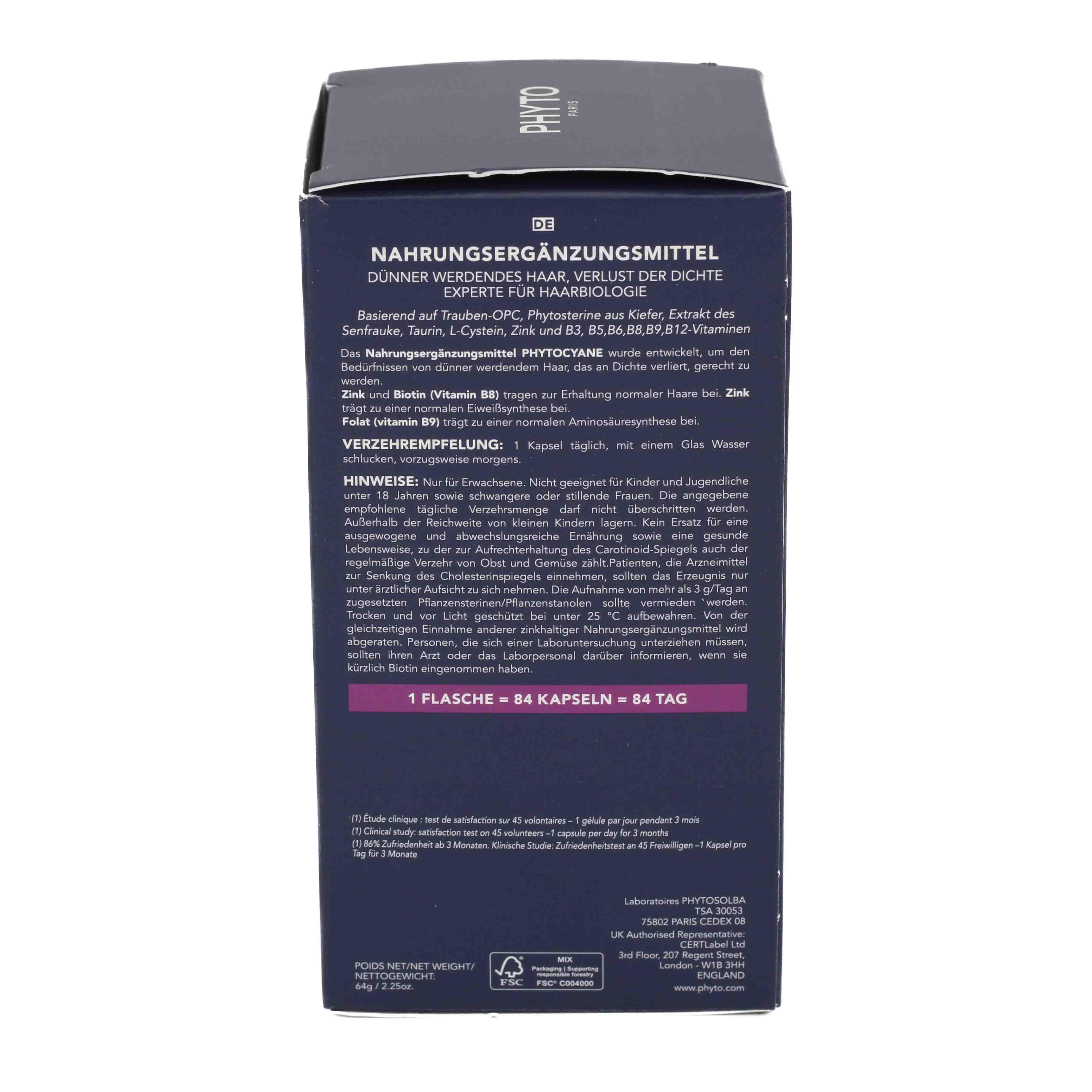 PHYTOCYANE Haarausfall Kapseln
