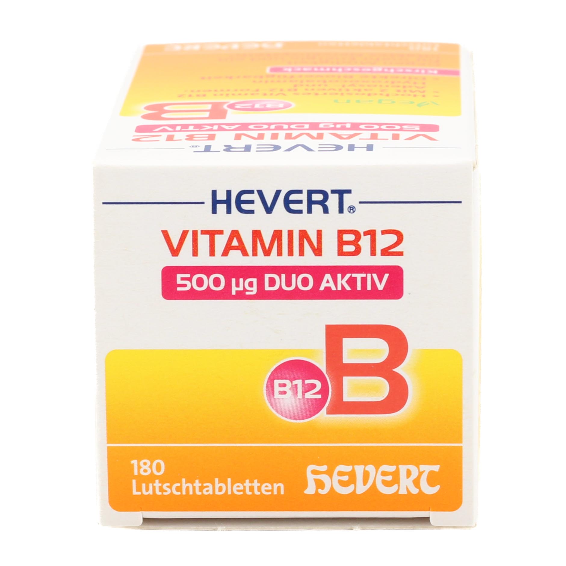 VITAMIN B12 HEVERT 500 μg Duo Aktiv Lutschtabl.