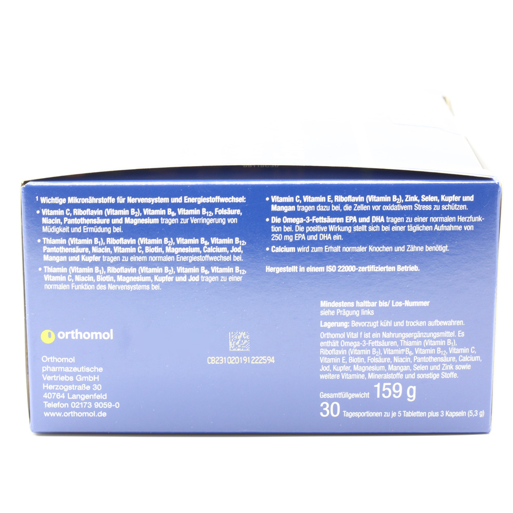 ORTHOMOL Vital F Tabletten/Kaps.Kombipack.30 Tage
