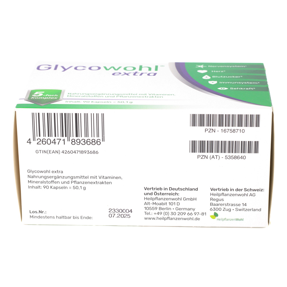 GLYCOWOHL extra Kapseln