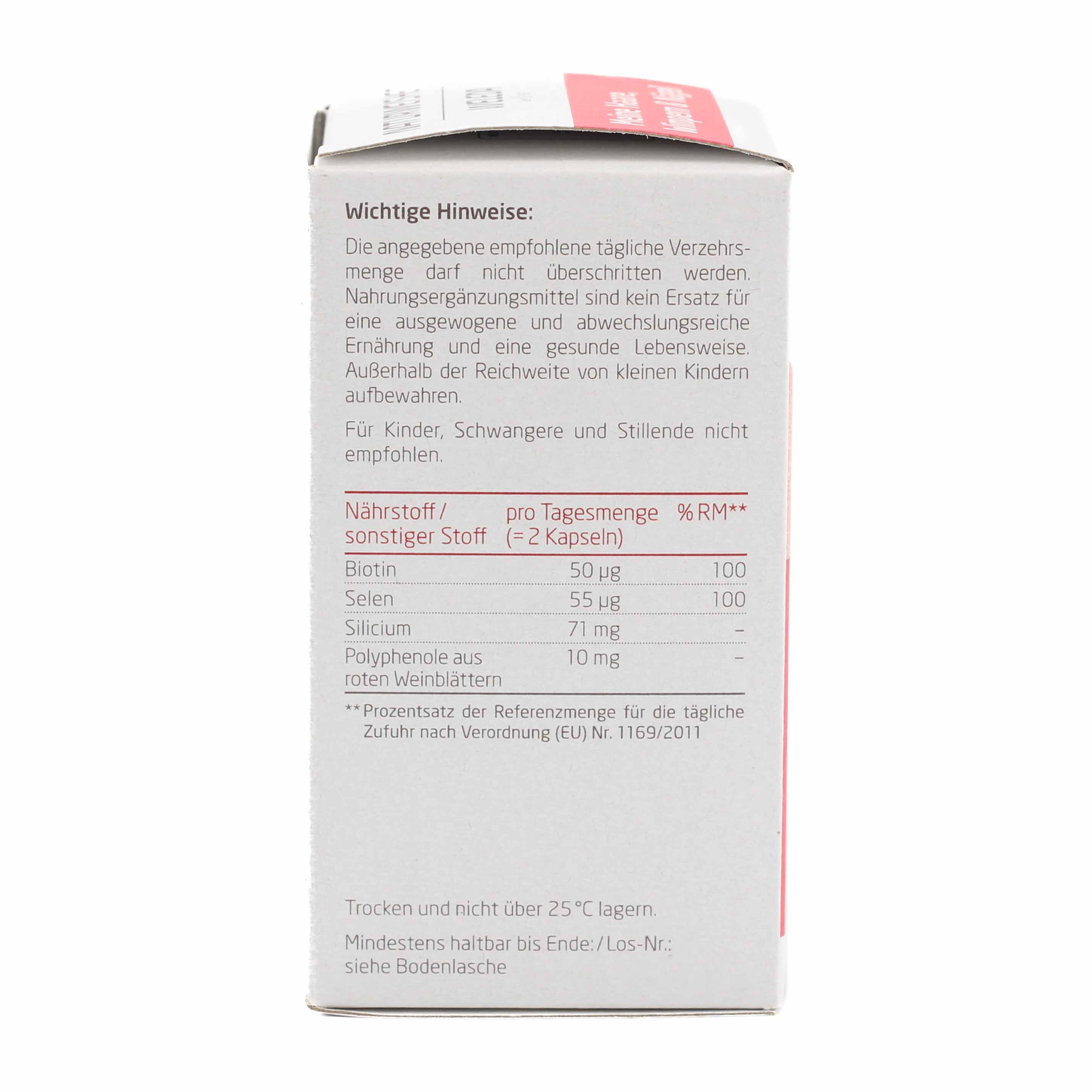 WELEDA Naturweisheit Meine Haare Wimpern&Nägel Kps