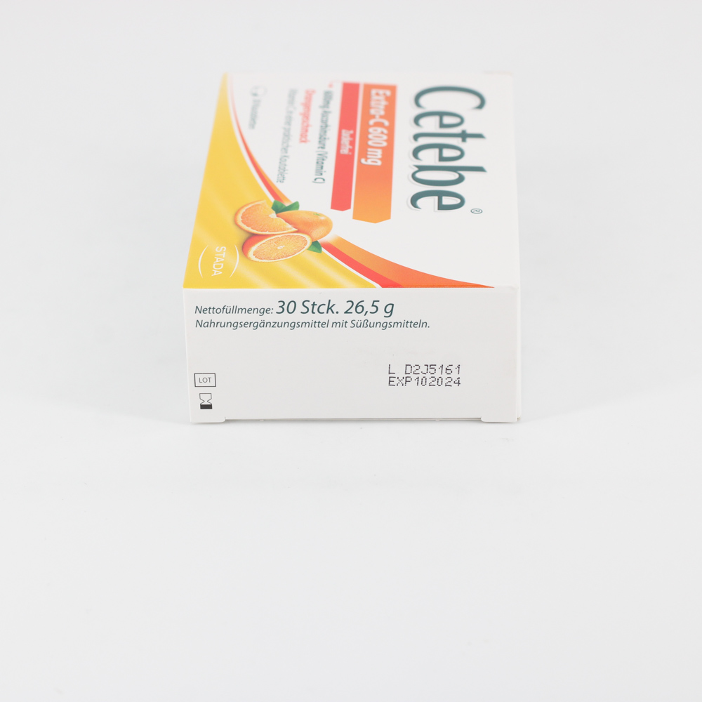 CETEBE Extra-C 600 mg Kautabletten